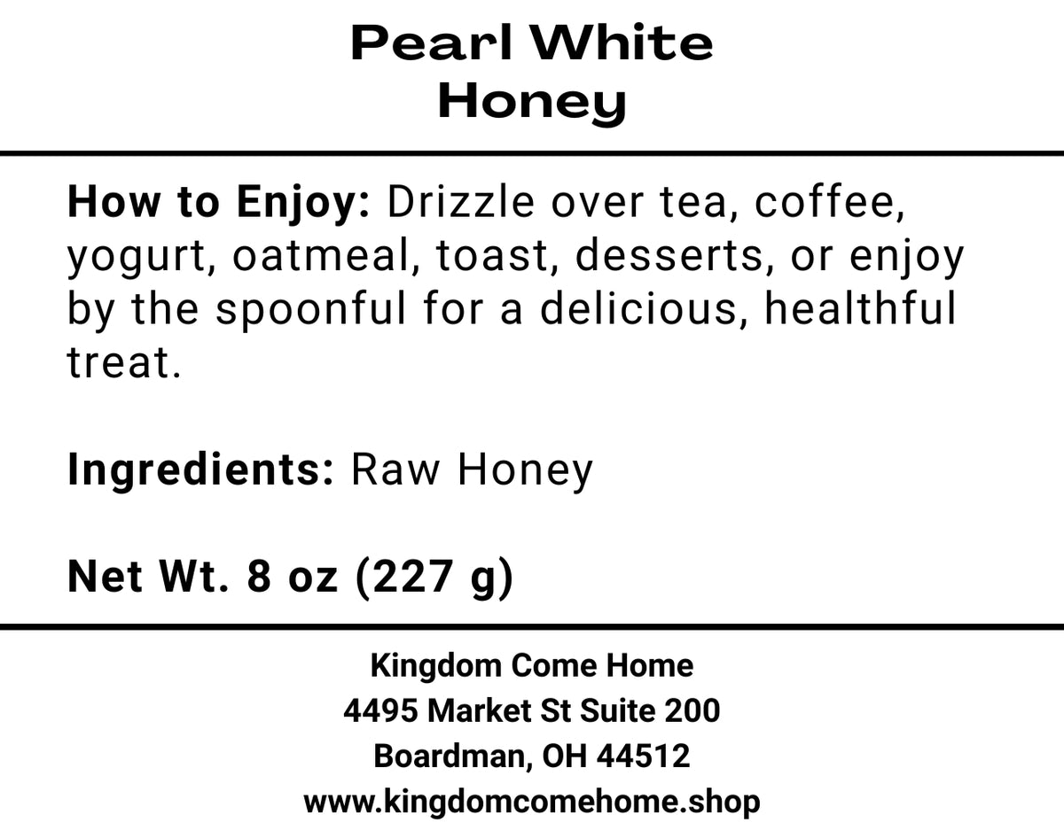 Pearl White Honey
