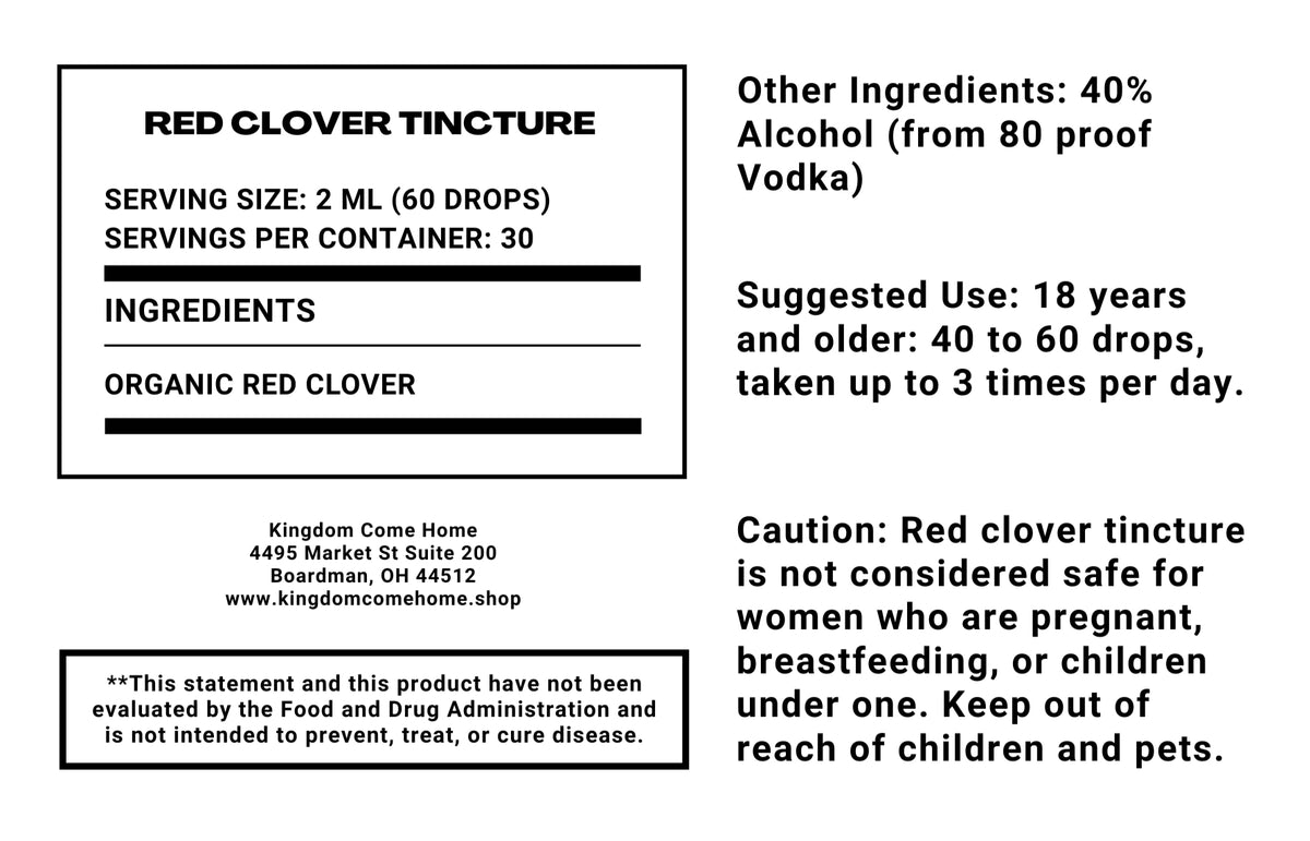 Red Clover Tincture