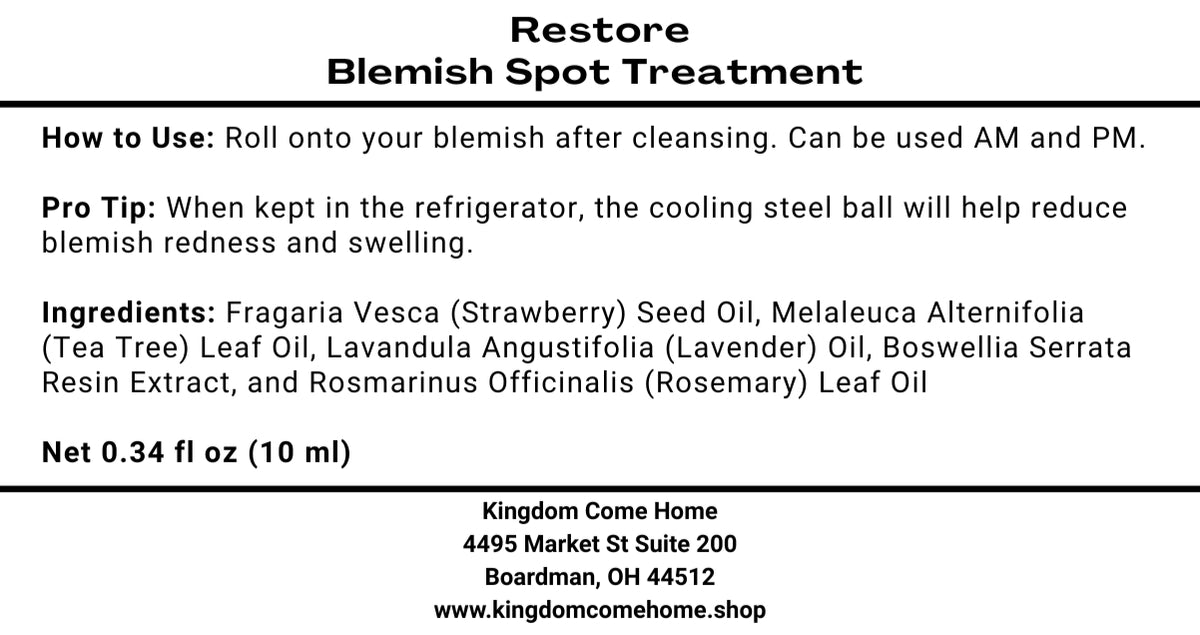 Restore Blemish Spot Treatment