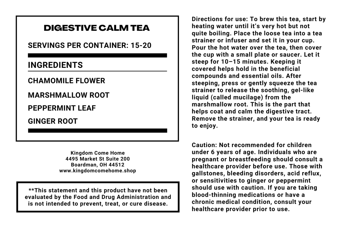 Digestive Calm Tea