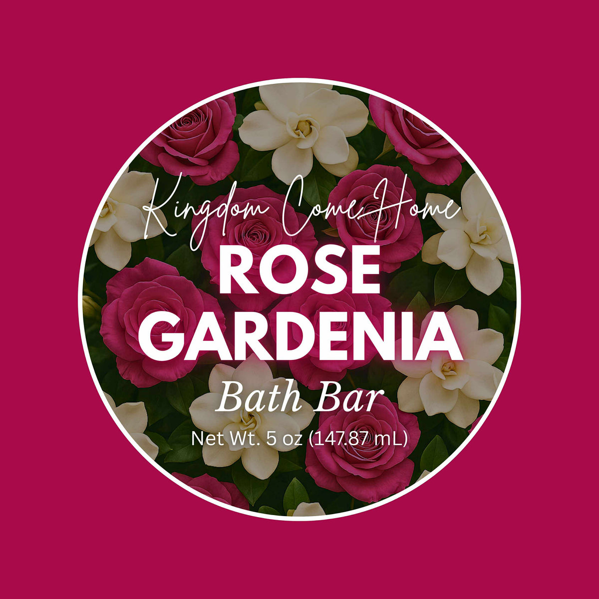 Rose Gardenia Bath Bar