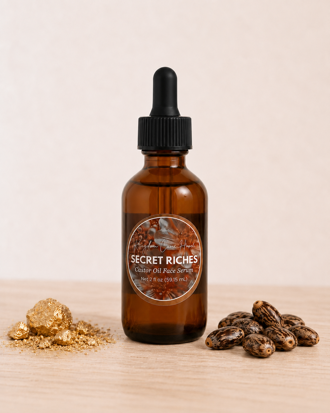 Secret Riches - 24K Gold Castor Face Oil Serum