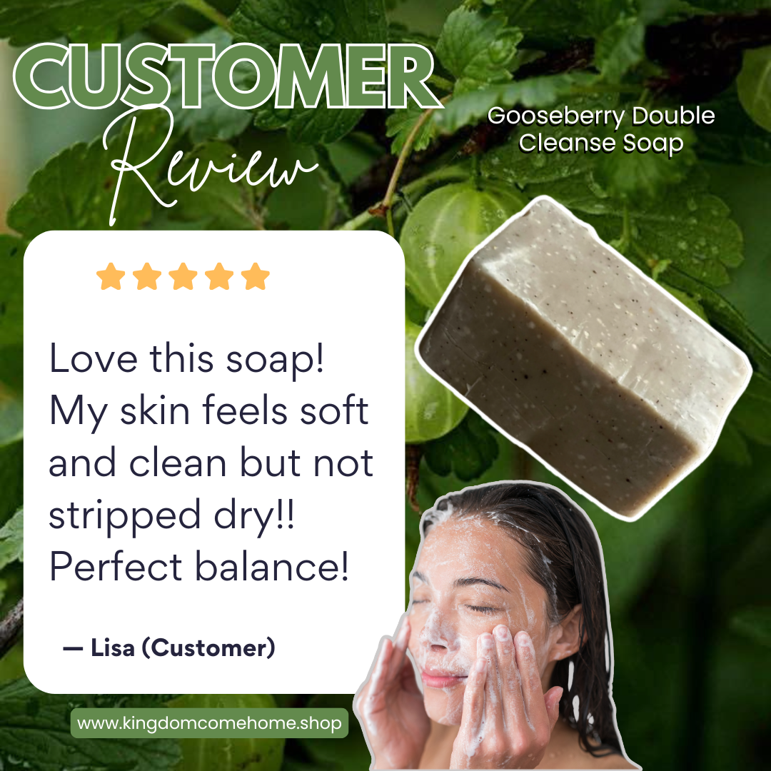 Gooseberry Double Cleanse Soap